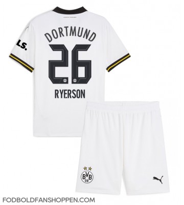 Borussia Dortmund Julian Ryerson #26 Tredjetrøje Børn 2024-25 Kortærmet (+ Korte bukser)